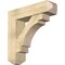Ekena Millwork Merced Craftsman Rough Sawn Bracket w/ Offset Brace, Douglas Fir, 8"W x 30"D x 30"H BKT0806X30X30MRC04RDF - alternate 1